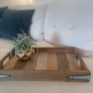 Wood tray